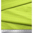 thumbnail image 3 of Soimoi Purple Moss Georgette Fabric Triangle Geometric Print Fabric by the Yard 42 Inch Wide, 3 of 3