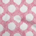 thumbnail image 1 of oneOone Silk Tabby Pink Fabric Asian Ikat Craft Projects Decor Fabric Printed By The Yard 42 Inch Wide, 1 of 4