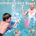 thumbnail image 2 of Planche de Surf en PVC pour Enfants, Tapis Flottant de Surf Gonflable, Motif Étoile K7, 2 of 8
