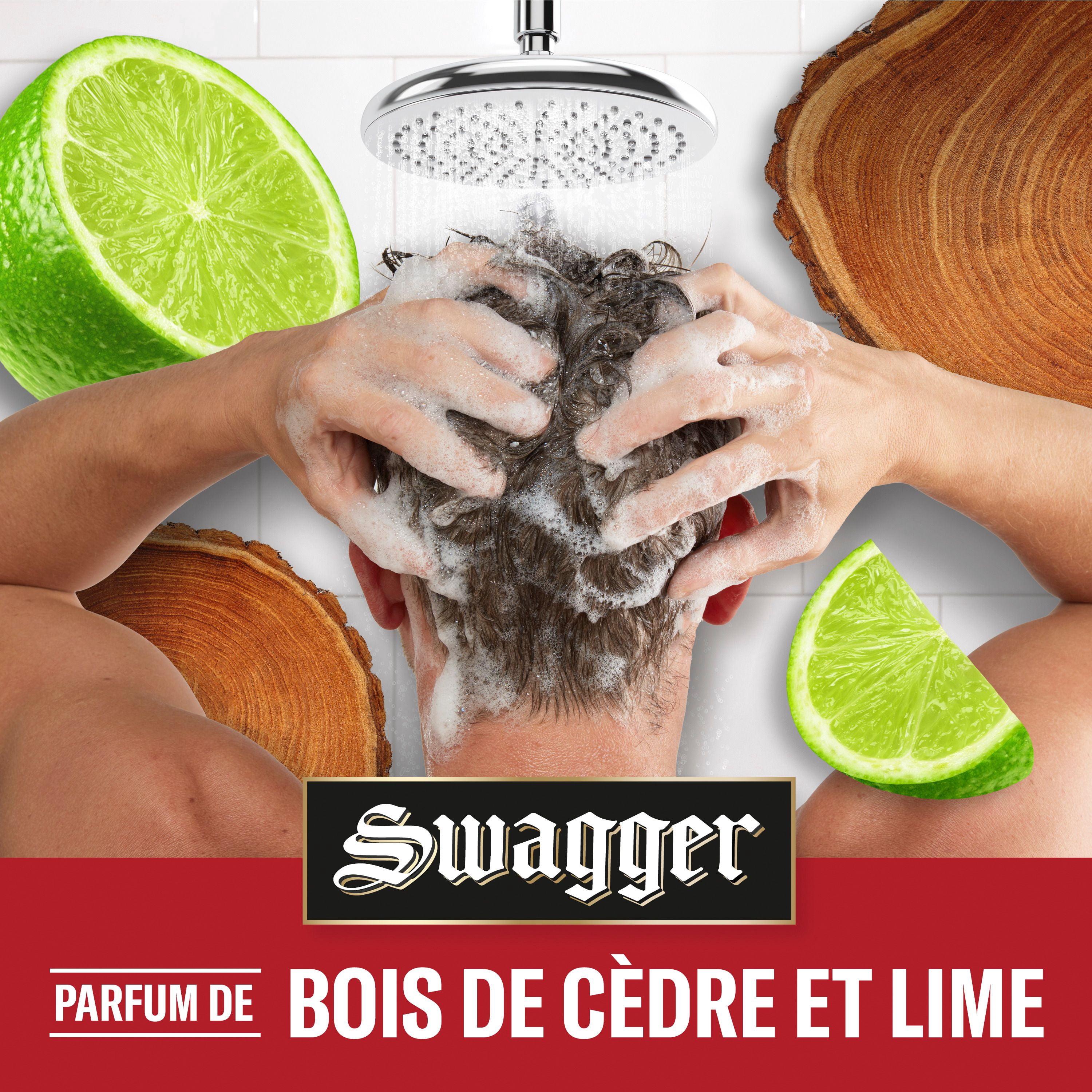 Old Spice Swagger 2en1 Shampooing et Revitalisant pour Hommes