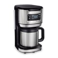thumbnail image 4 of Cafetière goutte à goutte programmable Hamilton Beach à remplissage frontal avec carafe thermique, 12 tasses (46391), 4 of 5