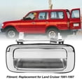 thumbnail image 4 of Exterior Car Door Handle Replacement for Land Cruiser 19911997, ABS Electroplated, High Toughness, RustResistant, Directly Replace Original Factory Standard, Strong Reliability, 4 of 7