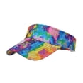 thumbnail image 1 of Fashion Women Men Gradient Beach Adjustable Baseball Cap Hip Hop Hat Sun Hat, 1 of 3