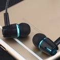 thumbnail image 5 of Electronics Earbuds Wired With Microphone Noise Isolating In-Ear Headphones Powerful Heavy High Definition Earphones Compatible 3.5mm, 5 of 5