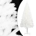 thumbnail image 2 of vidaXL Artificial Pre-lit Christmas Tree with Ball Set White 120 cm, 2 of 5