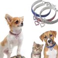 thumbnail image 2 of Rhinestones Collar Crystal Cute Dogelastic Adjustable Necklaces For Pets Kitten Puppy, 2 of 5