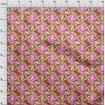 thumbnail image 4 of oneOone Viscose Jersey Brown Fabric Abstracts Sewing Craft Projects Fabric Prints By Yard 60 Inch Wide, 4 of 4