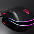thumbnail image 4 of Freedo 12000 DPI Optical Sensor Gaming Mouse,Chroma RGB Lighting ,7 Programmable Buttons - Mechanical Switches BLACK, 4 of 8
