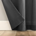 thumbnail image 2 of Mainstays Waffle Weave 2-Pack Light Filtering Grommet Window Curtains Panel Pair, 2 of 8