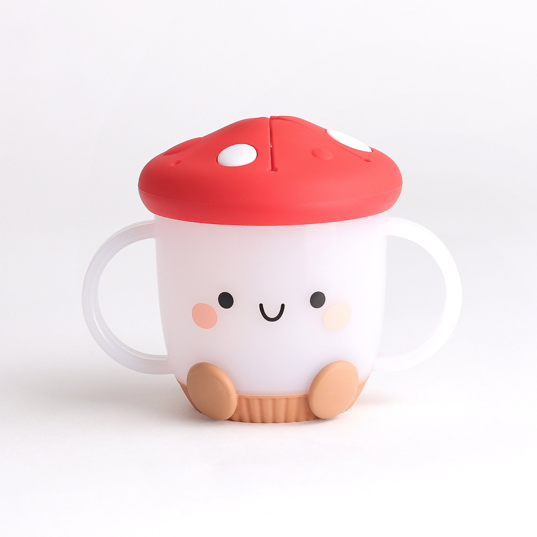 Itzy Ritzy Itzy Reusable Snack Cup Mushroom with Silicone Top