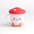 thumbnail image 1 of Itzy Ritzy Itzy Reusable Snack Cup Mushroom with Silicone Top, 1 of 5