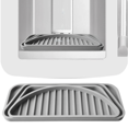 thumbnail image 2 of Plateau de Récupération pour Réfrigérateur, Distributeur de Glace et d'Eau en Silicone, Plateau de Récupération d'Eau, Découpable et Redimensionnable, 2 of 5