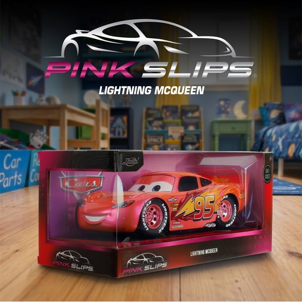 Jada Disney Pixar Cars 1:24 Pink Slips Lightning McQueen Die-cast