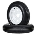 thumbnail image 2 of BeesClover Trailer Tire & Wheel Assembly Set of 2, 760LB Capacity for Utility & Boat Trailers, 2 of 8
