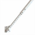 thumbnail image 3 of Vinyl Wood Fence Fully Adjustable Telescoping Gate Anti-Sag Brace Kit (White (2 Pack)), 3 of 4