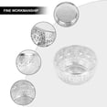 thumbnail image 3 of SHISUYAN 1PC Home Hotel Use Bowl Round Shaped Bowl Hand Carved Bowl Kitchenware, 3 of 8
