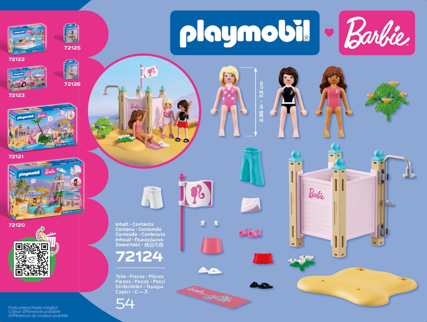 PLAYMOBIL x Barbie Beach Dress Up