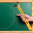 thumbnail image 2 of KAKOWELY pencil compass 2pcs Plastic Geometry Compass for Drawing Circles Math Teaching Tool for Teachers Whiteboard Math Supplies for Classroom Demonstrations, 2 of 4