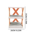 thumbnail image 4 of Vaidha Multi Layer Shoe Rack Household Small Shoe Cabinet Economic Dormitory Door Shoe Rack Installation Folding Shoe Cabinet, 4 of 5