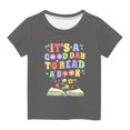 thumbnail image 2 of Birdeem Chemises pour Enfants T-Shirt Graphique à Manches Courtes Col Rond Crop Top pour Filles et Garçons de 3 à 14 Ans T-Shirt Tee, 2 of 12