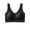Black, variant on VSSSJ Women's Seamless Bra Anti-Sagging Full Coverage Bra Push Up Breathable Daily Bras Green XL