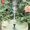 thumbnail image 5 of Fesfesfes Solar-Powered Water Pump Kit Submersible Brushless Pump for Garden Pond Fountains Circulation Solar Panel Included (No Backup Battery) One Size, 5 of 5