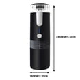 thumbnail image 3 of HLONK Machine à Café Électrique Portable Sans Fil avec Batterie Intégrée pour Usage Extérieur Entièrement Automatique et Facile à Utiliser, 3 of 9