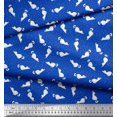 thumbnail image 3 of Soimoi Tissu Crêpe polyester Imprimé Floral & Chat 1 Yard 52 Pouces de Large, 3 of 3