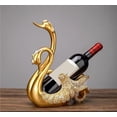 thumbnail image 2 of Red Wine Rack Decoration Modern Wine Cabinet Villa Home Decor Craftsmanship Decoration, 2 of 4