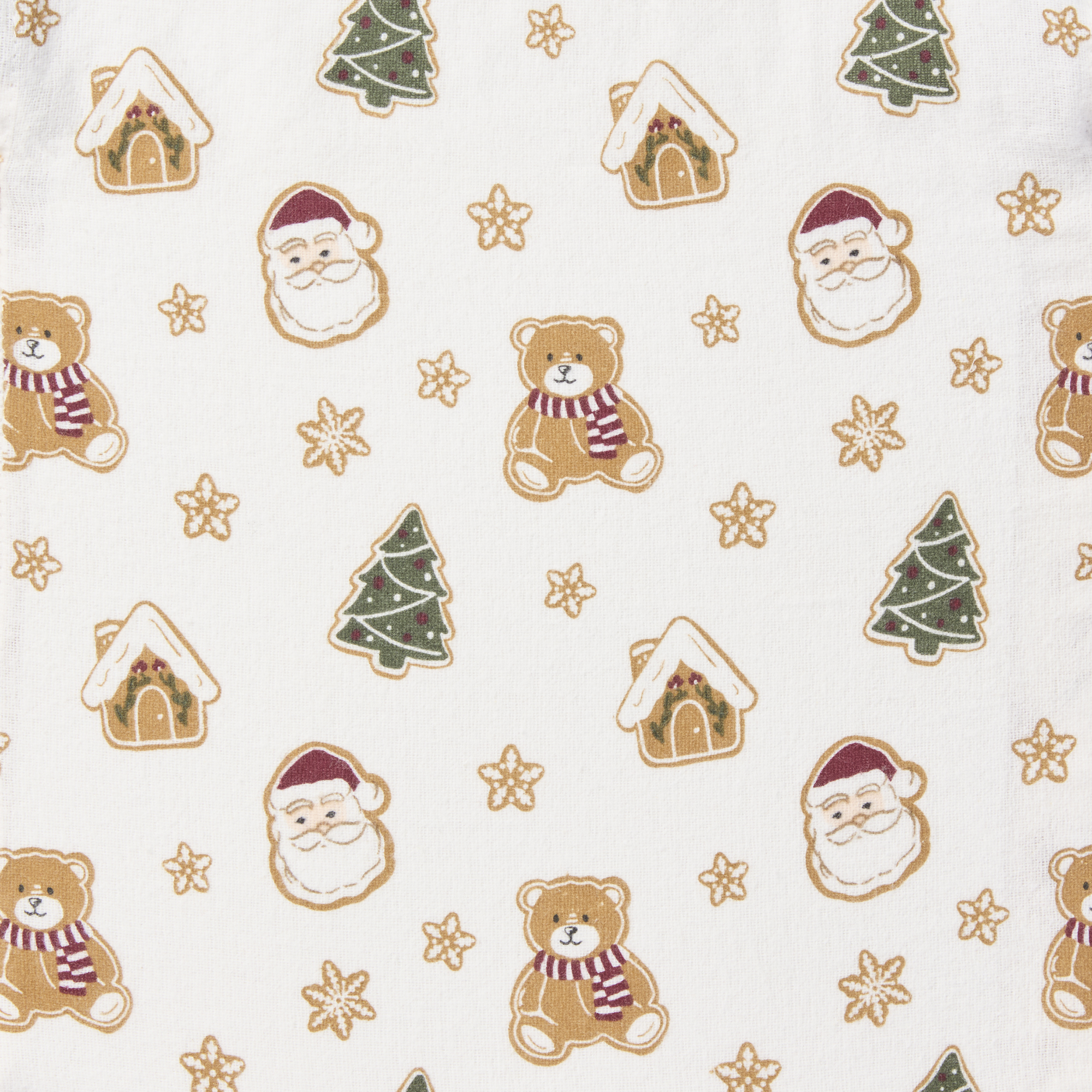 Holiday Time Twin Flannel Sheet Set