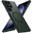 thumbnail image 1 of Entronix Shockproof Heavy Duty Cell Phone Case for Samsung Galaxy S24 Ultra, Green, 1 of 6