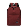 thumbnail image 1 of Backpack Large Capacity Adjustable Strap Solid Color Simplicity Outdoor Nylon Travel Bag, 1 of 7