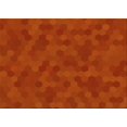 thumbnail image 1 of Ahgly Company Machine Washable Indoor Rectangle Transitional Orange Red Orange Area Rugs, 2' x 3', 1 of 7