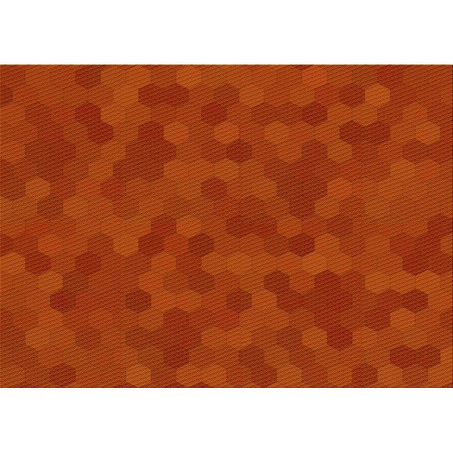 Ahgly Company Machine Washable Indoor Rectangle Transitional Orange Red Orange Area Rugs, 2' x 3'