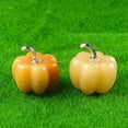 thumbnail image 1 of XZNGL Hand Made Miniature Pumpkin Natural Crystal Stone Halloween Pumpkin Thanksgiving Tabletop Decoration Ornament, 1 of 2