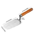 thumbnail image 2 of EGNMCR Stainless Steel Plaster Finishing Trowel Metal Concrete Tools Finishing Set Cement Work Stainless Steel Tool With Comfortable Handle Finishing Trowel, 2 of 2