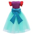thumbnail image 4 of Birdeem Kids Girls Paillette Pageant Gown Costume Party Princess Wedding Dress, 4 of 12