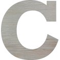 thumbnail image 1 of Wooden Block Letters, Unfinished 10'' Rockwell C, Craft, 1 of 1