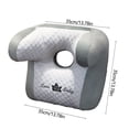 thumbnail image 3 of Office Nap Pillow Chair Back Sleeping Neck Pillow Back Pillow Prone Sleeping Pillow Prone Desk Dualpurpose Pillow Neck Protection Pillow, 3 of 6