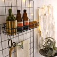 thumbnail image 4 of Wall Mounted Metal Wire Baskets for Kitchen Organization and Storage, Hanging Fruit Basket Black, 4 of 5