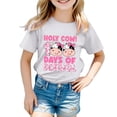 thumbnail image 1 of TZEWGL T-Shirts pour Enfants Manches Courtes Imprimés Graphiques Col Rond Vêtements pour Filles Garçons Taille 4-5T, 1 of 4