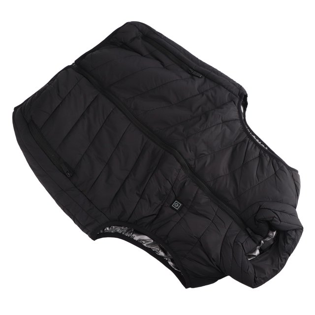 Heated Jacket Unisex 3 Gears, Dinner Plates Plates Four Zones Heating Polyester Fiber Electric Thermal Vest For Outdoor Winter