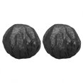 thumbnail image 2 of Interview Mic Cover, Non-Woven Easy To Wear Elastic Band Environmentally Friendly Microphone Cover, Recording Studio School Performances For KTV Black, 2 of 8