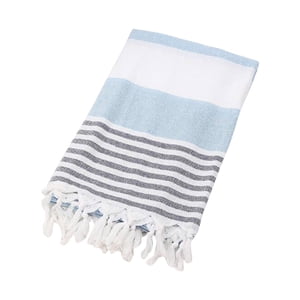 YATLTE Turkish Beach Towel, 38x71 Inches Extra Large Beach Towel, Absorbent, Quick Dry, Sand Free Large Oversize Beach Towels for Bathroom Camping Yoga Gym Pool Travel