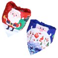 thumbnail image 1 of Dog Bandana Christmas Pet Scarf Triangle Pet Bandana, 1 of 5
