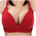 thumbnail image 4 of AherBiu Plus Size Bras for Women No Underwire Push up High Support Bras with Multi Breasted Full Coverage Seamless Bras, 4 of 4