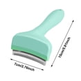 thumbnail image 2 of V-Shape Deshedding Comb for Cats and Dogs Efficient Grooming Tool Gently Loose Mats from Long Short Hair, 2 of 4