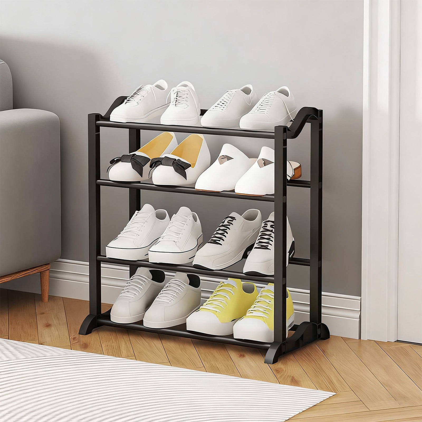 Amzcrzy Plasti C Steel Shoe Rack Shoe Rack Shoe Rack Dormitory Home Doorway Storage Artifact Multi Layer Fast Assembly Easy Shoe Rack Dresser Dorm Room Essentials Closet Organizer Storage Cabinet