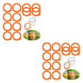 thumbnail image 1 of Langgg 12pieces High Silicone Gasket For Wide Range Of Applications Silicone Replacement Gasket Universal 2Set, 1 of 6