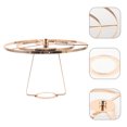 thumbnail image 4 of Miangastore 1 Set Lamp Shade Harp Holder Lampshade Bracket DIY Lamp Shade Harp Holder Replacement, 4 of 8